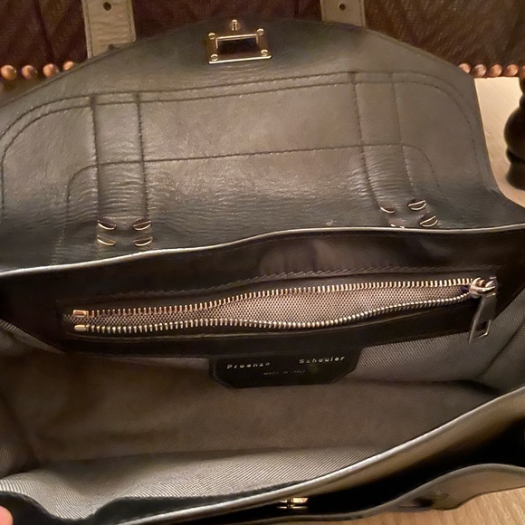 Proenza Schouler PS1 medium Olive Green crossbody - Picture 7 of 9